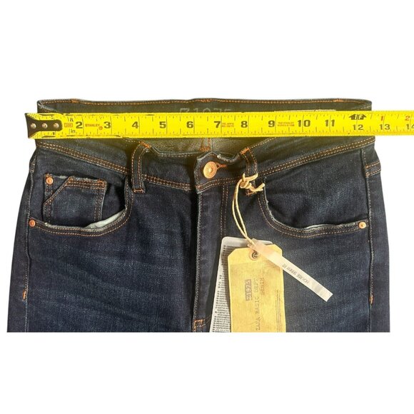 Zara Jeans Z1975 Zara Basic Denim Skinny Jeans Super High Rise Fit Blue Size 4 - Picture 10 of 12